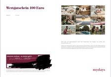 mydays Erlebnisgutschein