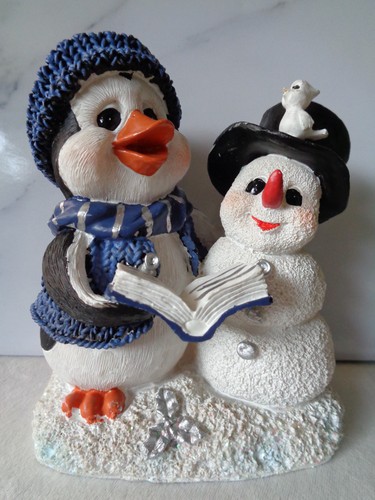 Niedliches winterpärchen - niedliches,