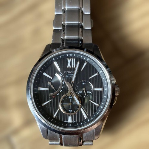 Casio edifice 100m efb 300 - casio, wr