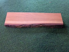 Wandregal Eiche mit Rinde Schwebend Regalbrett Bücherregal