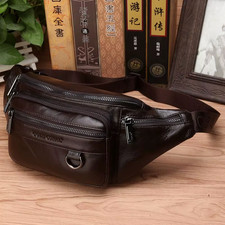 Herren Bauchtasche Leder