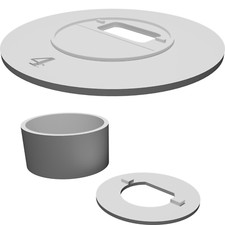 Mikroskopie adapter kit - adapter, für