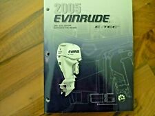 Evinrude Johnson  Außenbootmotor  2005 Werkstatthandbuch 200, 225, 250 HP E-TEC