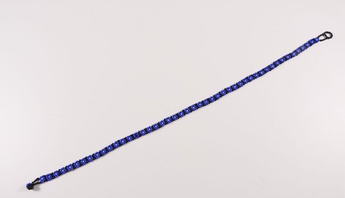 Makramee kette collier mit - makramee,