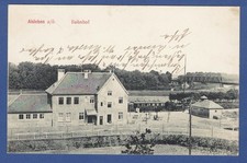 Alsleben a. Saale um 1910, Bahnhof