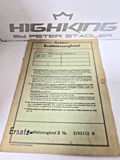 Heinkel Tourist 1956 Original