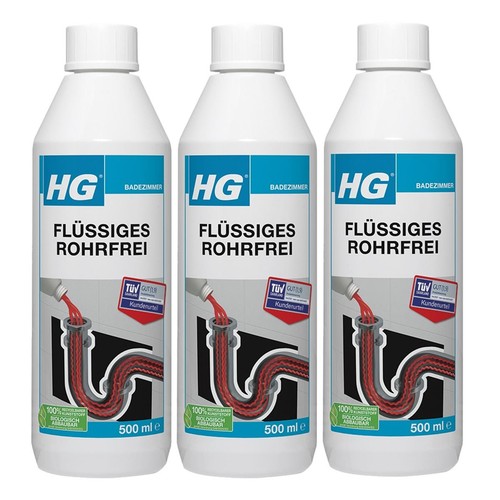Flüssiges rohrfrei 500ml - flüssiges,