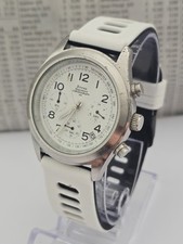 Ennio Santini Herren Chronograph – Weißes Design