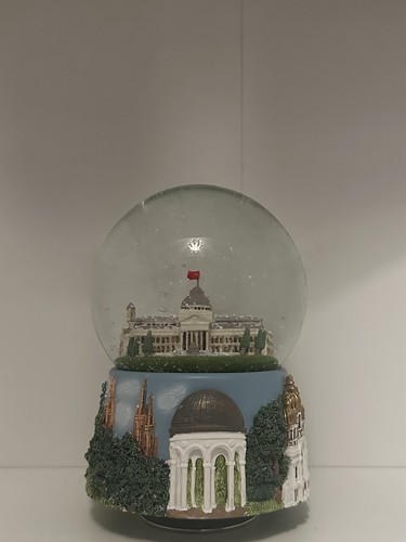 Schneekugel wiesbaden spieluhr - wiesbaden,