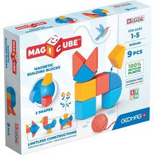 Geomag magicube shapes - shapes, animals