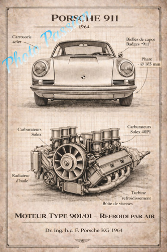 Foto porsche 911 1964 - porsche,