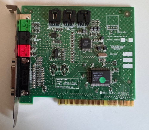 Creative labs ensoniq es1370 - labs,