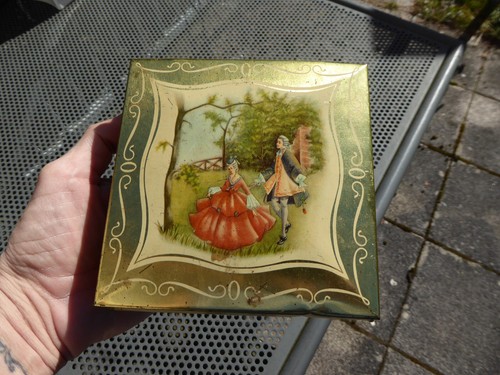 Alte leere blechdose - alte,