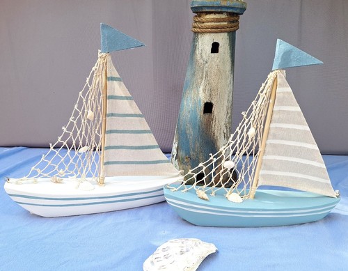 Deko segelboot sailing - deko-segelboot, holz