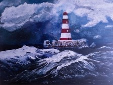 Acrylgemälde, handgemalt auf