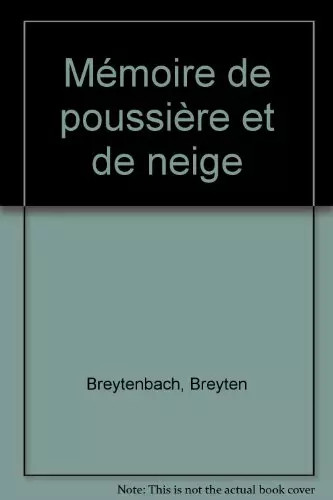 Mémoire poussière de - mémoire,
