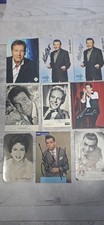 Sammlung originaler Autogrammkarten