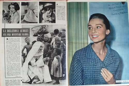 Audrey hepburn foto poster - audrey,