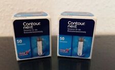  2 x 50 CONTOUR NEXT Blutzucker-Teststreifen (100 Stück) MHD 31-03-2027 NEU 
