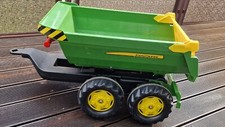 Rolly Toys Anhänger Trettraktor, Kipper John Deere, Alter 3-10 Jahre TOP ZUSTAND
