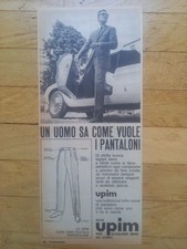 Alfa Romeo Duetto Spider, upim, pantaloni, Werbung advert pubblicità, 1966