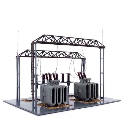Umspannwerk-Modellbausatz