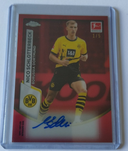 Topps bundesliga chrome nico - bundesliga,