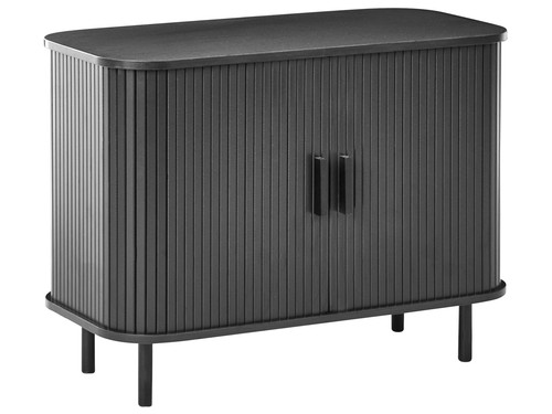Sideboard holzoptik schwarz - schwarz, 2