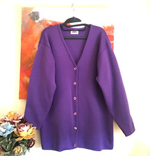 STRICK JACKE GR M FARBE LILA