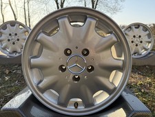 ⭐️4x Original Mercedes 6,5x15 ET37 W210 W201 W124 W202 W203 Modell Elegance