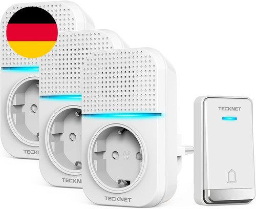 Tecknet kabellose türklingel - kabellose,