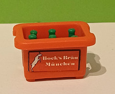Playmobil Sammlung Ersatzteile Zubehör BIERKISTE Bocks Bräu München 6 Flaschen