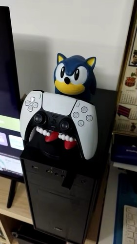 Sonic controller halter figur - sonic,