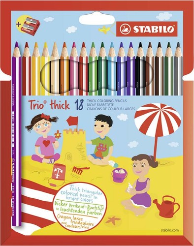 Dreikant buntstift stabilo - dreikant-buntstift,
