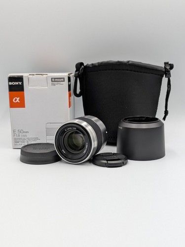 Sony 50mm 8 oss - e,