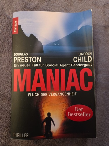 Maniac von douglas preston - maniac,