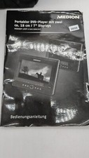 MEDION MD 82767 E72010 Portabler DVD-Player 2 Displays 7" / 18cm DivX MPEG