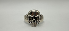 Totenkopf Armband 925 Silber Herren Biker Rocker Schmuck Skull (ca. 110g)