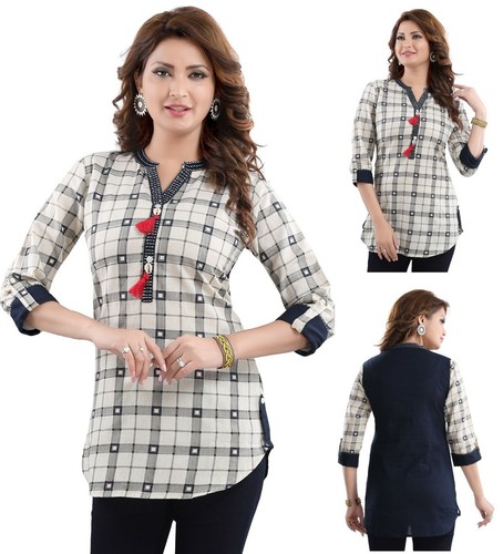 Damen ethno kurti tunika - damen,