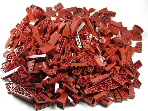 Lego posten steine dunkelrot - lego®,