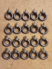 20x  WLL 140KG M8 Ringschrauben Ringösen