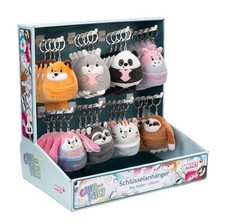 Chill-NICI Schlüsselanhänger  NICI - Katze, Fuchs, Hase, Hase mit Herz, Panda, F