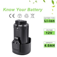 4.0Ah 12V Li-Ion Akku Für AEG