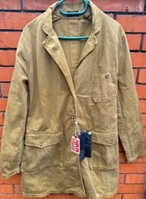 Levi’s Levi Strauss &Co San Francisco Coat trench Verde LVC Lange fashion cloth