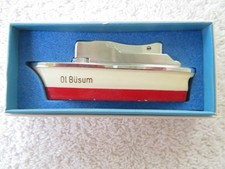 SANKEI BUTANE LIGHTER Ol Büsum in originaler Verpackung