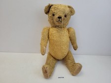Teddybär Holzwolle Glasaugen