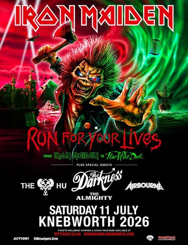 Iron maiden run for - your, lives