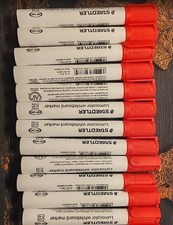 12 Stück Whiteboard Marker -rot- Staedtler Lumocolor 351 Rundspitze NEU