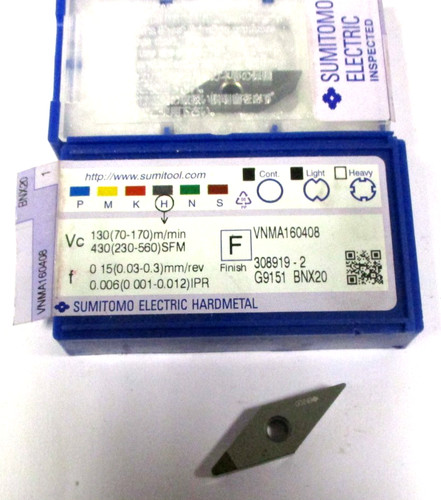 Sumitomo cbn wendeplatten - 2x,