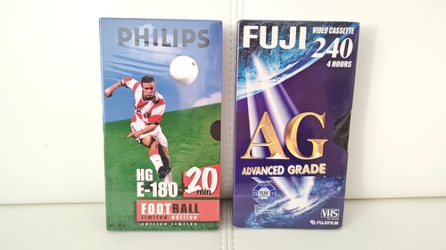 Vintage vhs leerkassetten - vhs,